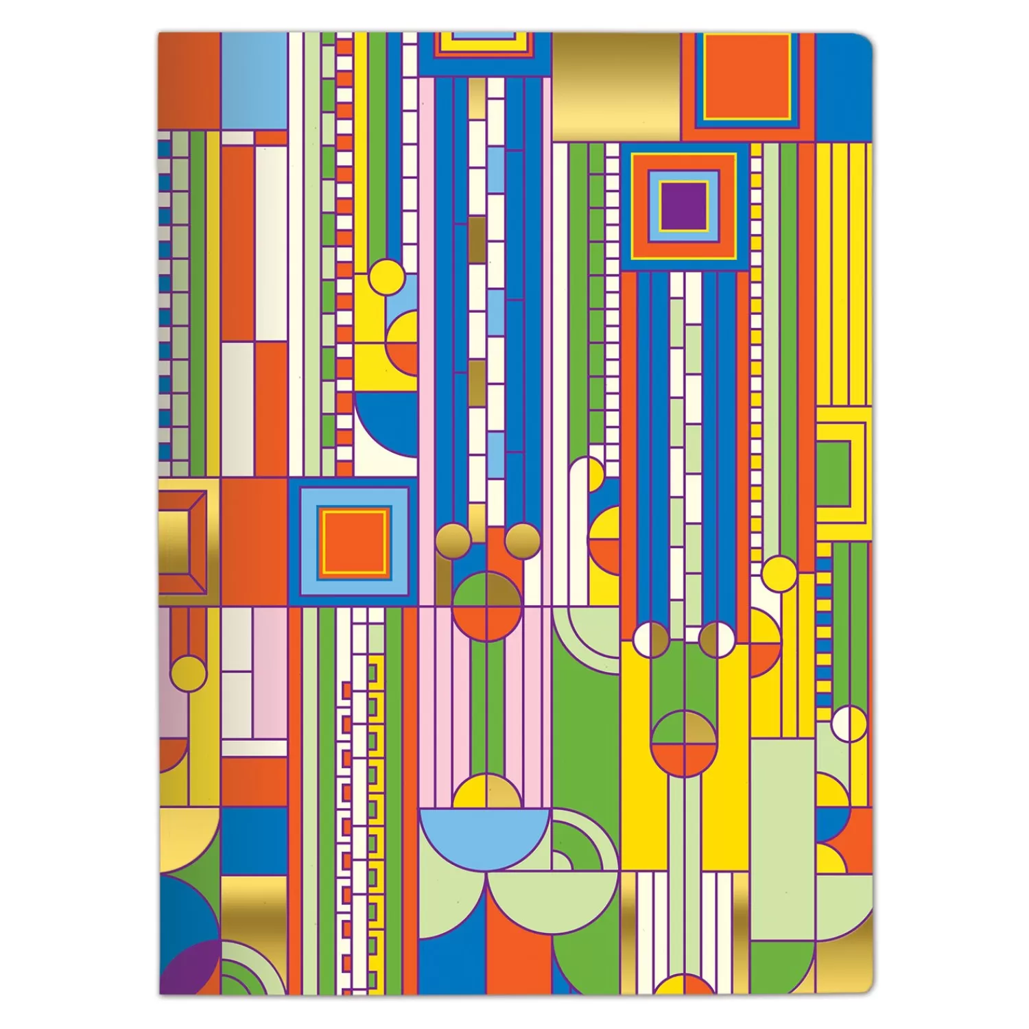 Journals & Notebooks*Galison Frank Lloyd Wright Saguaro Cactus And Forms Embroidered Handmade Journal