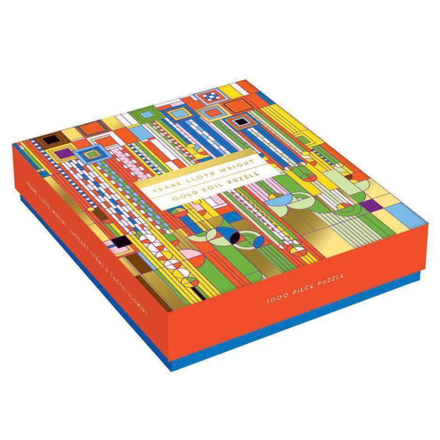1000 Piece Puzzles*Galison Frank Lloyd Wright Saguaro Cactus And Forms Foil Stamped 1000 Piece Jigsaw Puzzle