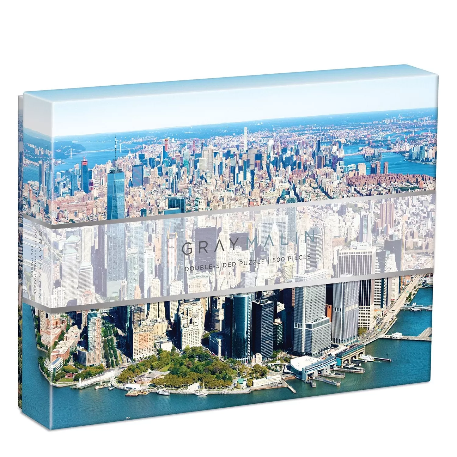 500 Piece Puzzles*Galison Gray Malin New York City Double-Sided 500 Piece Jigsaw Puzzle