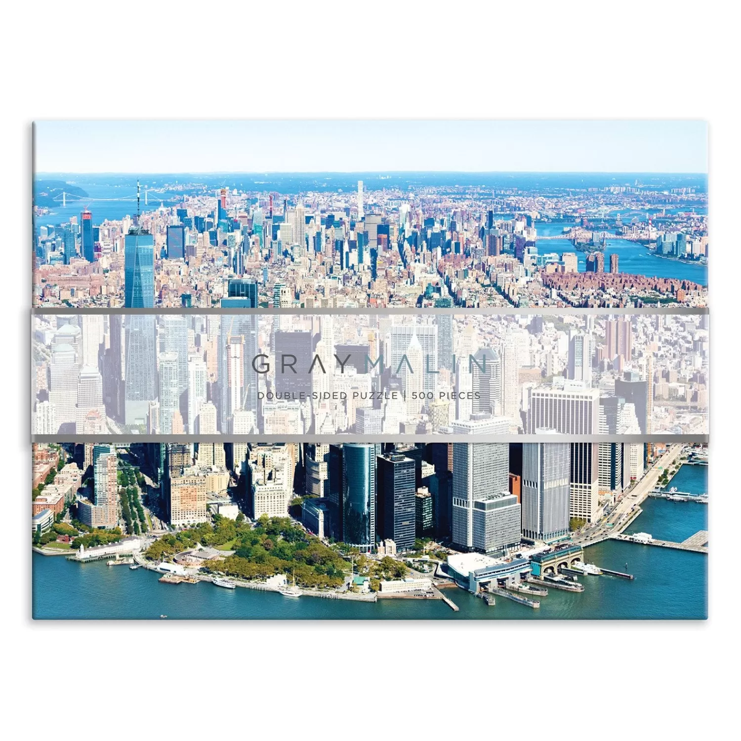 500 Piece Puzzles*Galison Gray Malin New York City Double-Sided 500 Piece Jigsaw Puzzle
