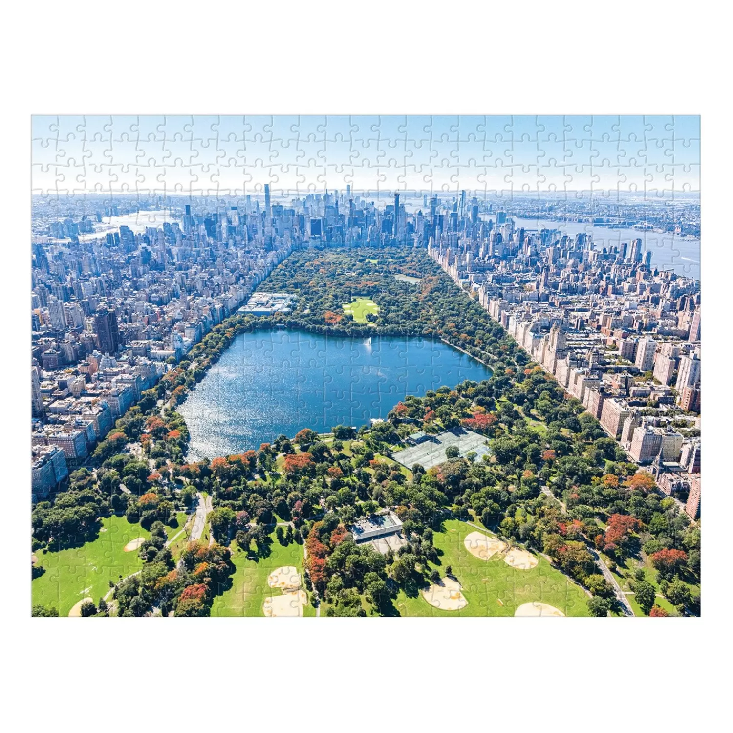 500 Piece Puzzles*Galison Gray Malin New York City Double-Sided 500 Piece Jigsaw Puzzle