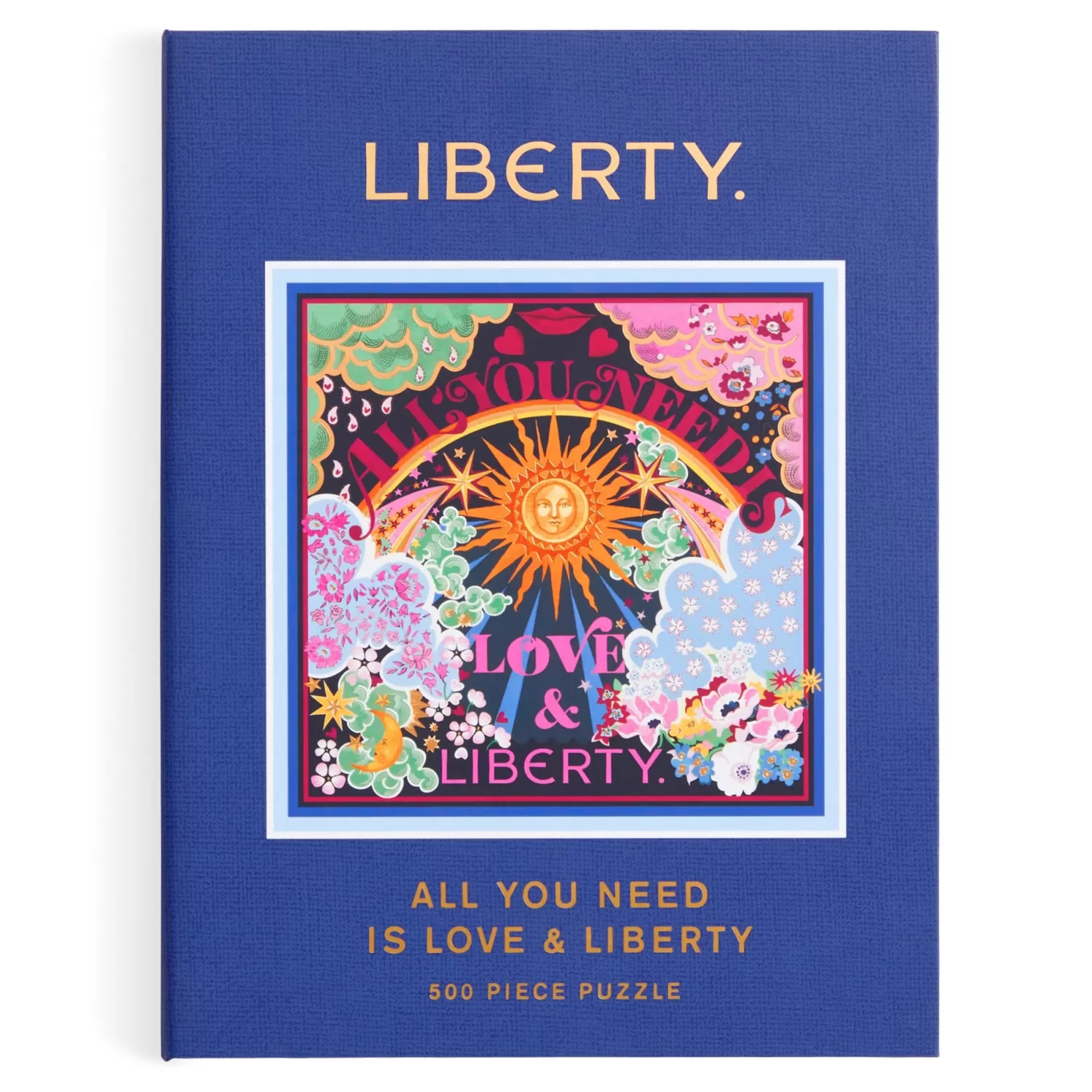 500 Piece Puzzles*Galison Liberty All You Need Is Love 500 Piece Book Puzzle
