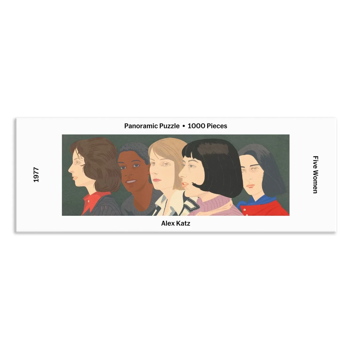1000 Piece Puzzles*Galison Moma Alex Katz Five Women 1000 Piece Panoramic Jigsaw Puzzle