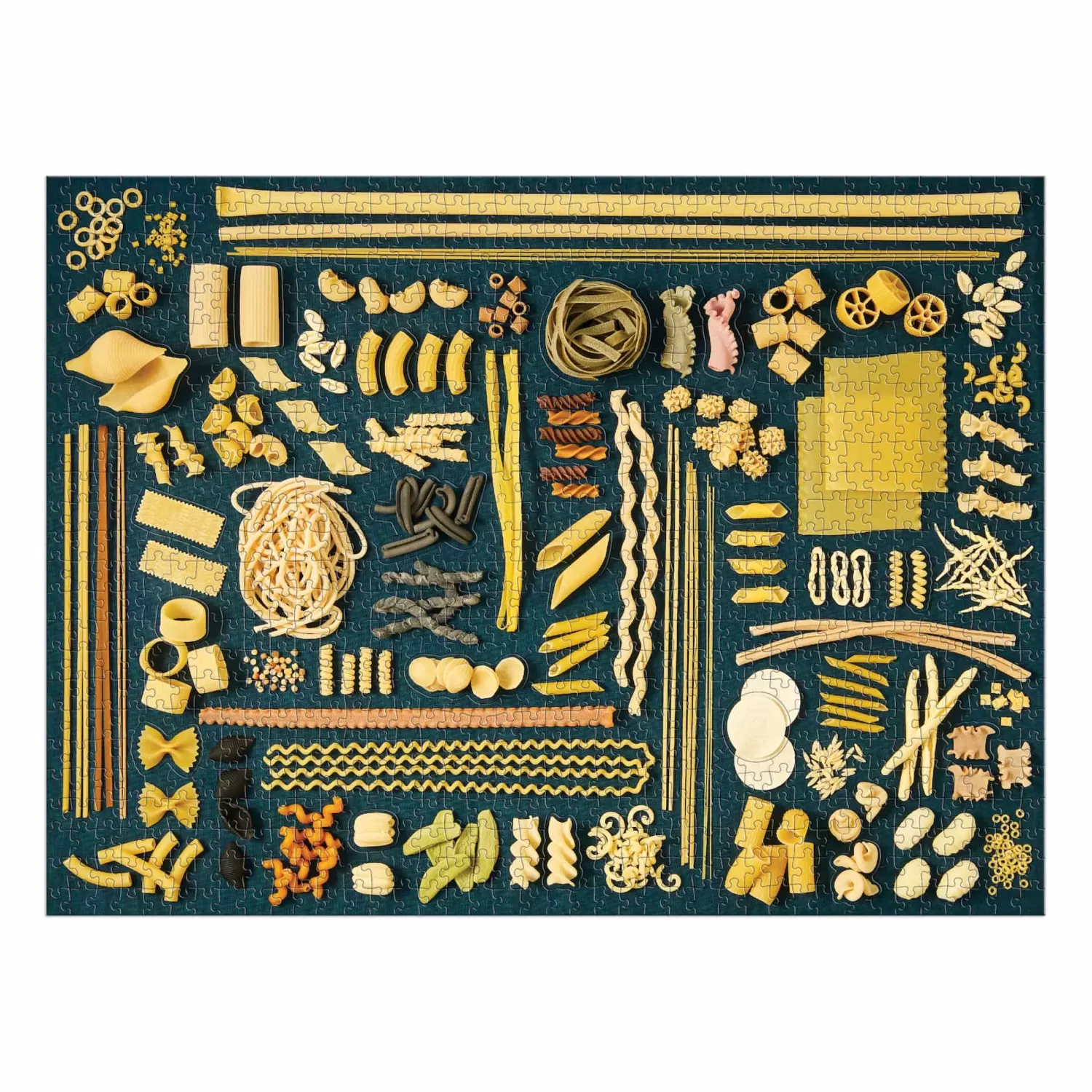 1000 Piece Puzzles*Galison The Art Of Pasta 1000 Piece Puzzle With Shaped Pieces